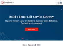 Tablet Screenshot of mindtouch.com